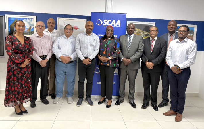 SCAA hosts high-level ICAO delegation from ESAF office