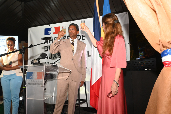 Célébration de la Fête Nationale Française aux Seychelles