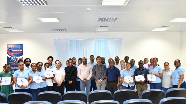 Seychelles marks 25 years of EMT service
