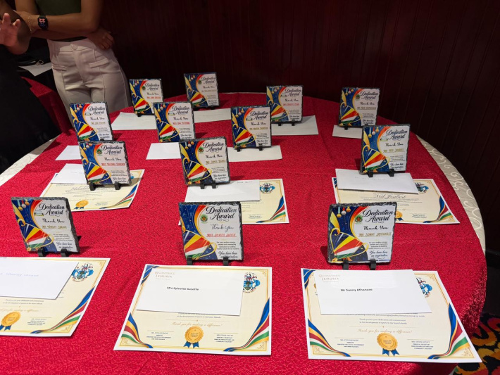 Honouring Praslin’s PE teachers for shaping youth sports