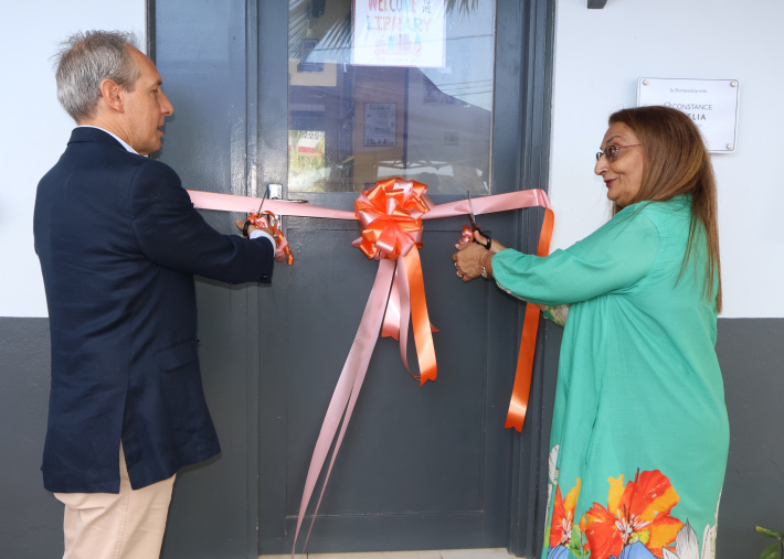 President’s Village reopens modern library to inspire young minds