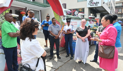 Stakeholder site visit targets cleanliness, law and order in Market Street