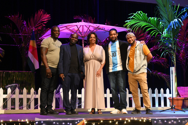 Chaponda delivers three hours of laughter
