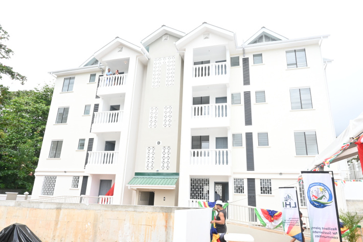 16 families receive keys to new homes at Corgate Estate