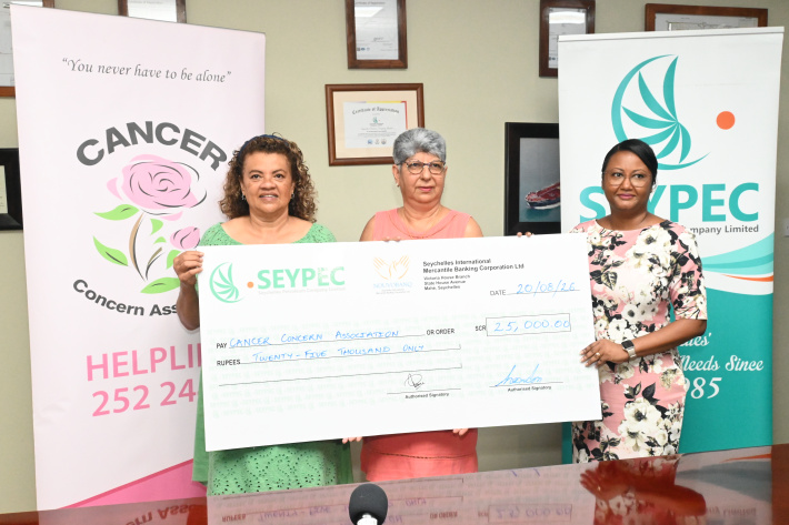 Seypec supports Cancer Concern’s children’s programme