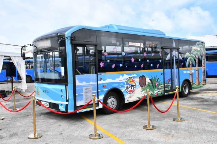 SPTC launches first electric pilot buses