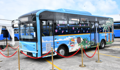 SPTC launches first electric pilot buses