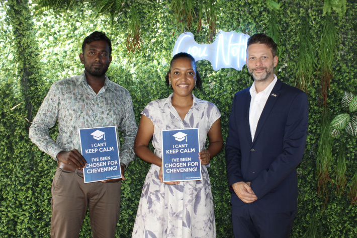 Two Seychellois awarded Chevening Scholarships to pursue master's degrees in the UK