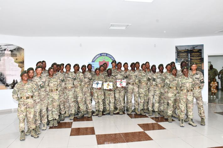 SDF welcomes 33 new soldiers