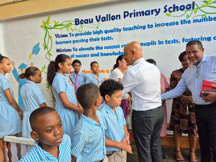 Beau Vallon schools  aim for excellence