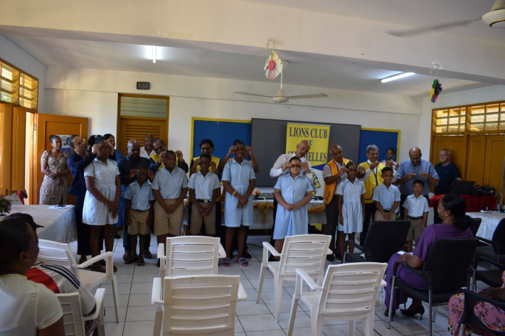 15 Bel Ombre pupils receive spectacles through Lions Club vision initiative
