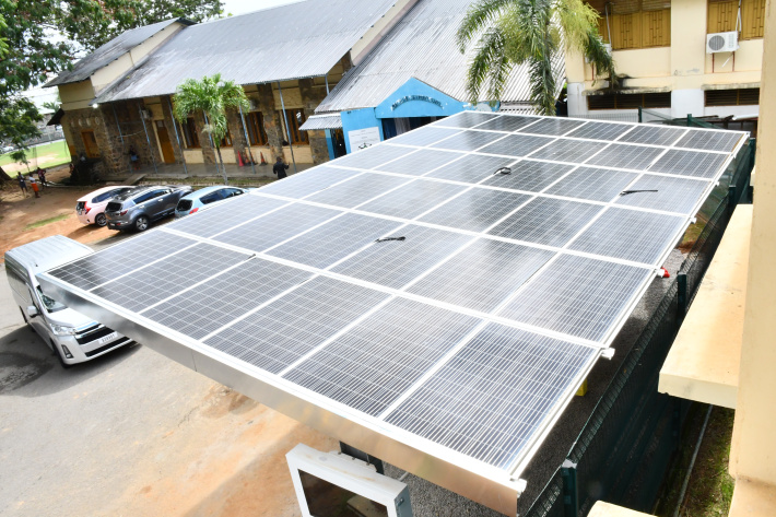 Mont Fleuri secondary  joins clean energy drive