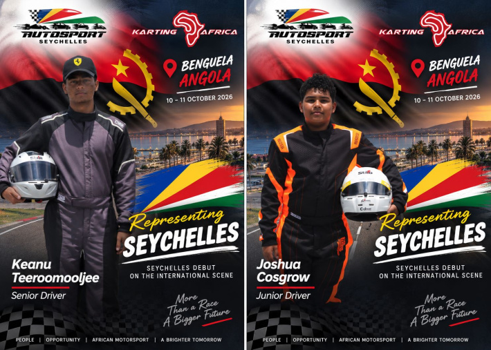 Inaugural Karting Africa Showrun in Benguela, Angola