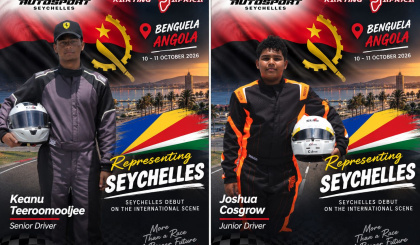 Inaugural Karting Africa Showrun in Benguela, Angola