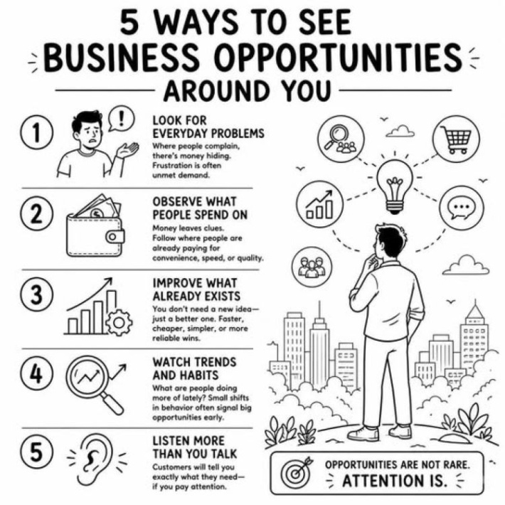 What if your next business idea is hiding in your daily frustrations?