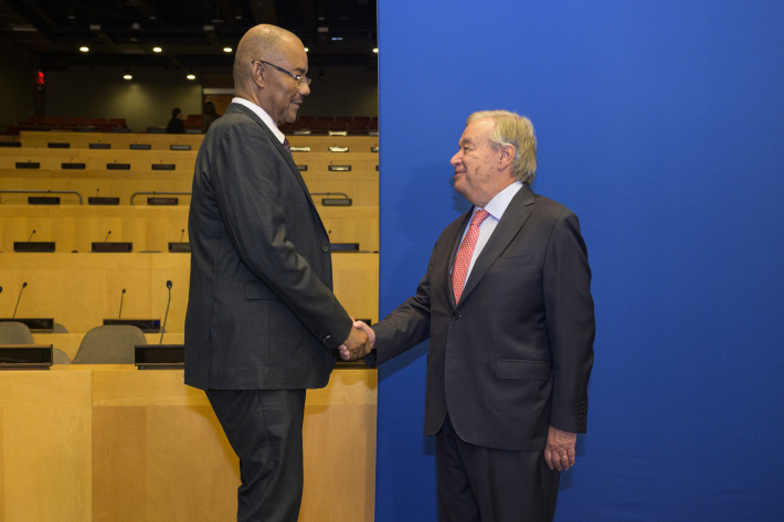 Seychelles, UN discuss  climate, Sids priorities   