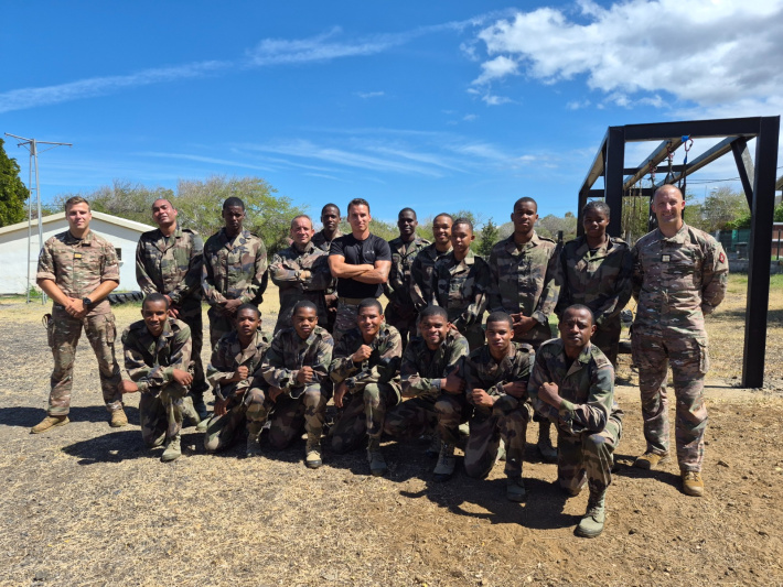 Quinze soldats seychellois en formation intensive à La Réunion
