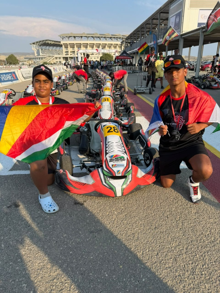Seychelles makes motorsport history in Angola
