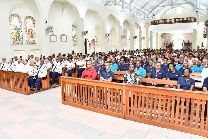 Mass marks Disaster Risk Reduction Day and Police Day