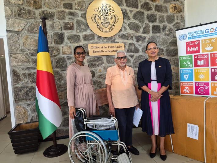 JEO JYOTI Foundation donates wheelchairs to Office of the First Lady