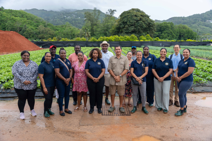 Parliamentarians explore climate adaptation and renewable energy at Geffroy’s Farm