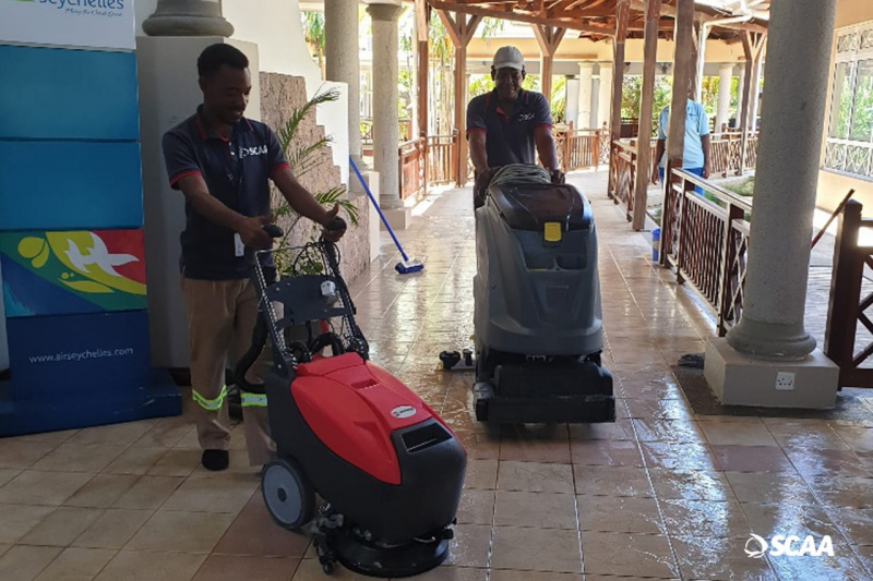 SCAA steps up cleaning and maintenance at airports Seychelles Nation