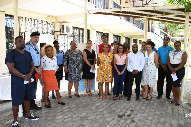 Seychelles Prison Service gets donation of IT books -Seychelles Nation