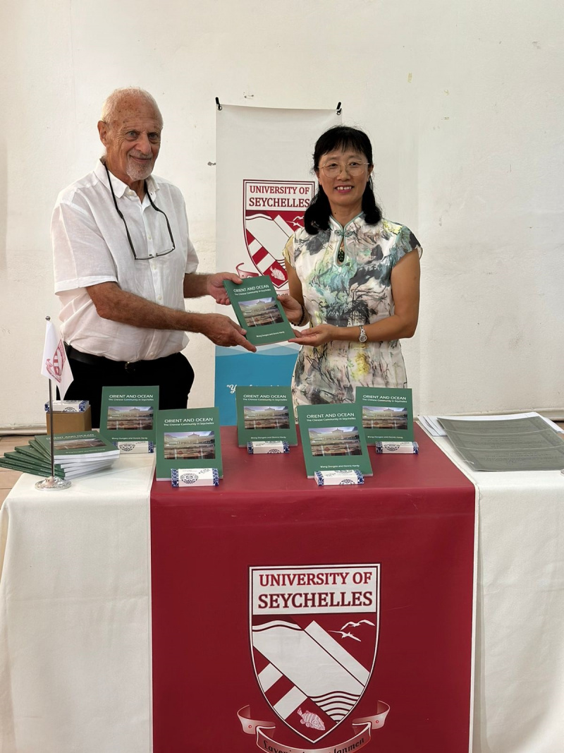 New book on Chinese community in Seychelles officially launched