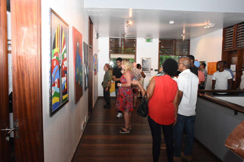 Exposition à l’Alliance Française des Seychelles ‘Francophonie d’ici et ...