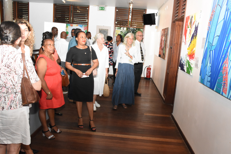 Exposition à l’Alliance Française des Seychelles ‘Francophonie d’ici et ...