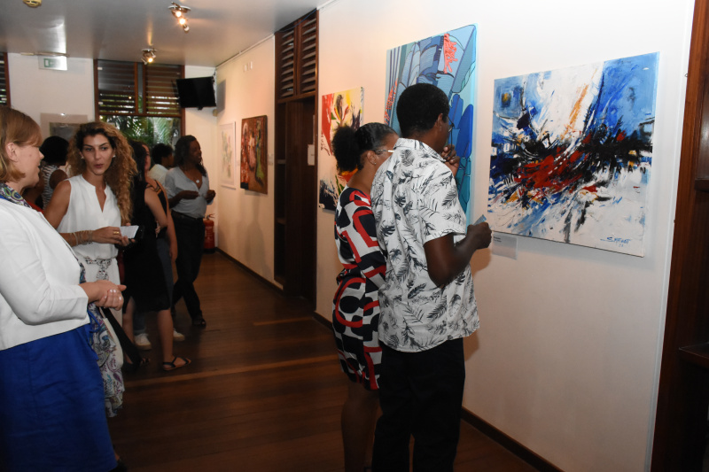 Exposition à l’Alliance Française des Seychelles ‘Francophonie d’ici et ...