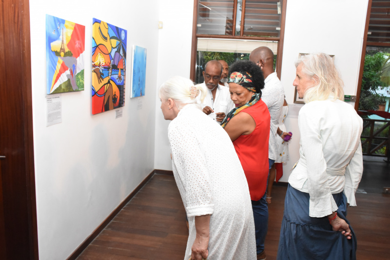 Exposition à l’Alliance Française des Seychelles ‘Francophonie d’ici et ...