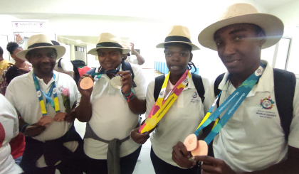 Special Olympics World Games Berlin 2023 Seychelles team return