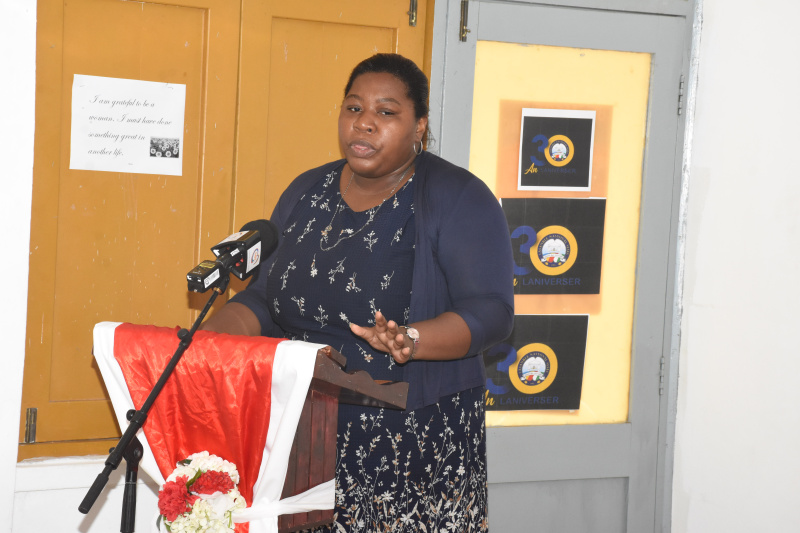 Gran Kaz donates Braille material and audio books to Plaisance